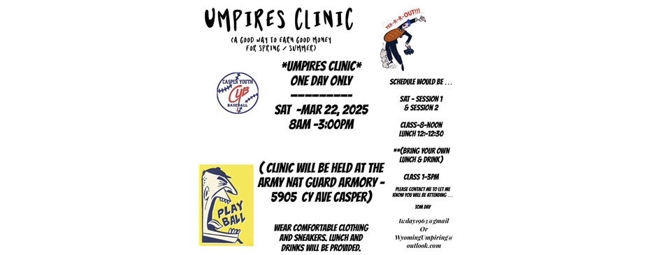 Umpire Clinic March 22,2025
